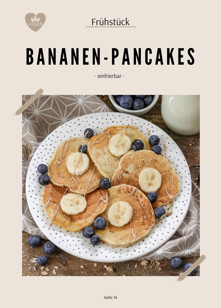 Bananen - Pancakes