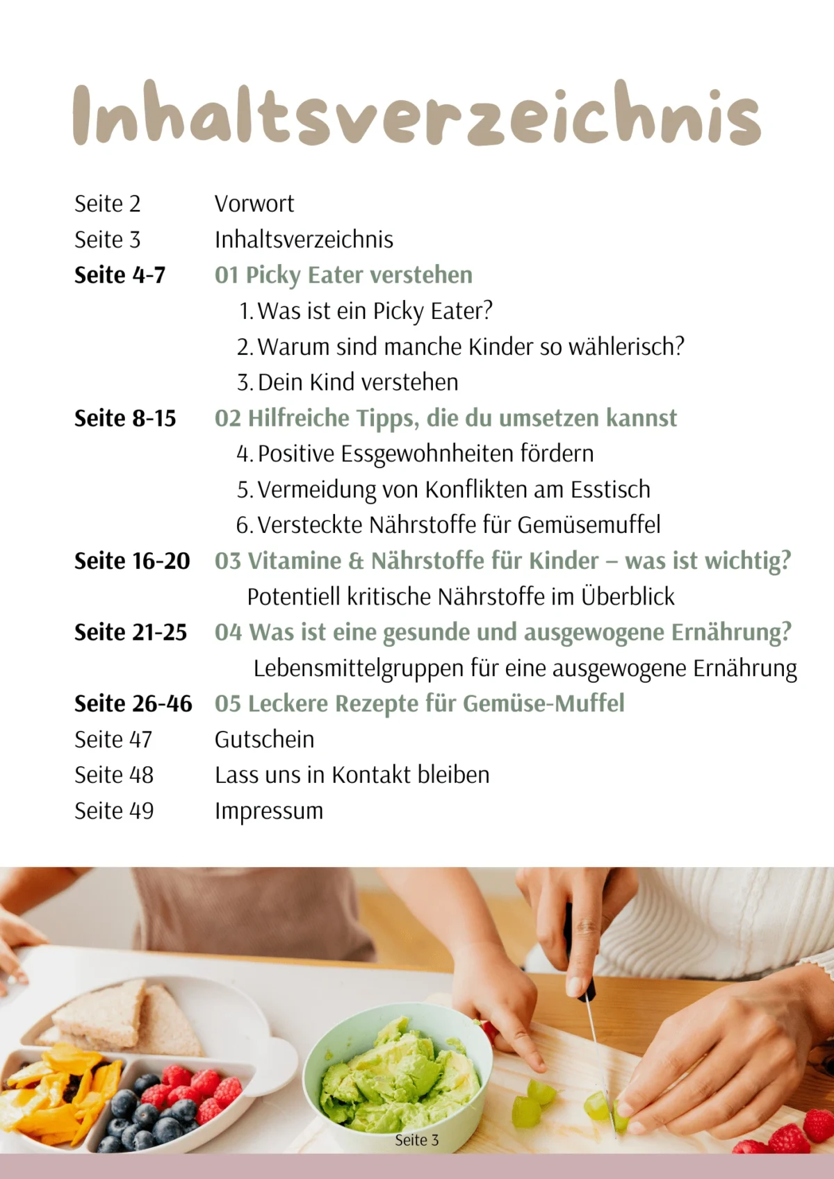 Picky Eater Guide Wählerische Esser eBook