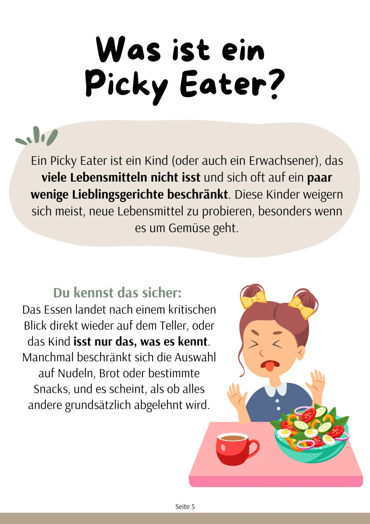 Picky Eater Guide Wählerische Esser eBook