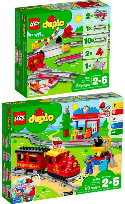 Lego Duplo Eisenbahn Starter Set mit Schienen